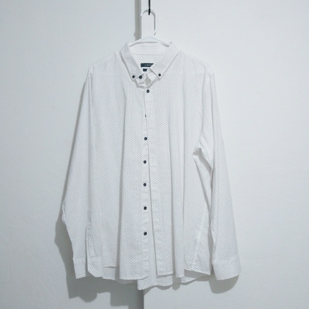 LC WAIKIKI slim fit button down blue white red Men